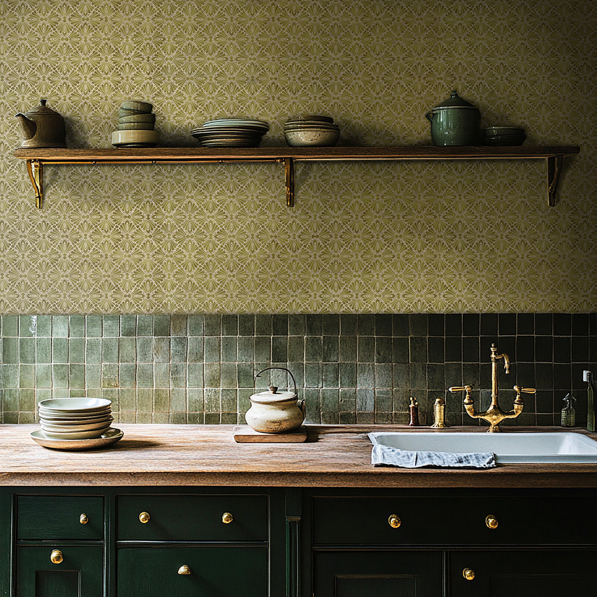 Dragonfly- Olive Green