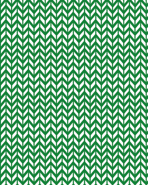 Herringbone - Emerald