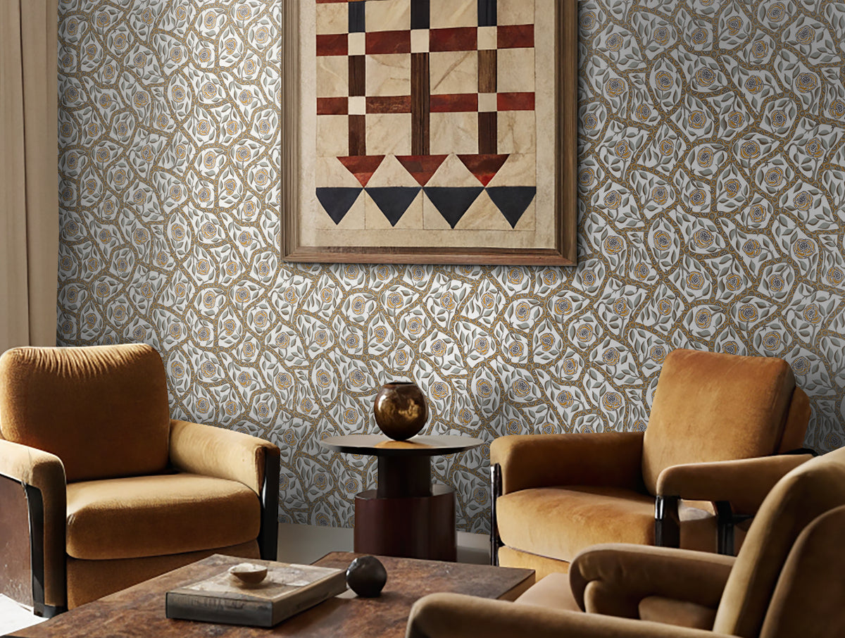 Serpentine Rose - Saffron