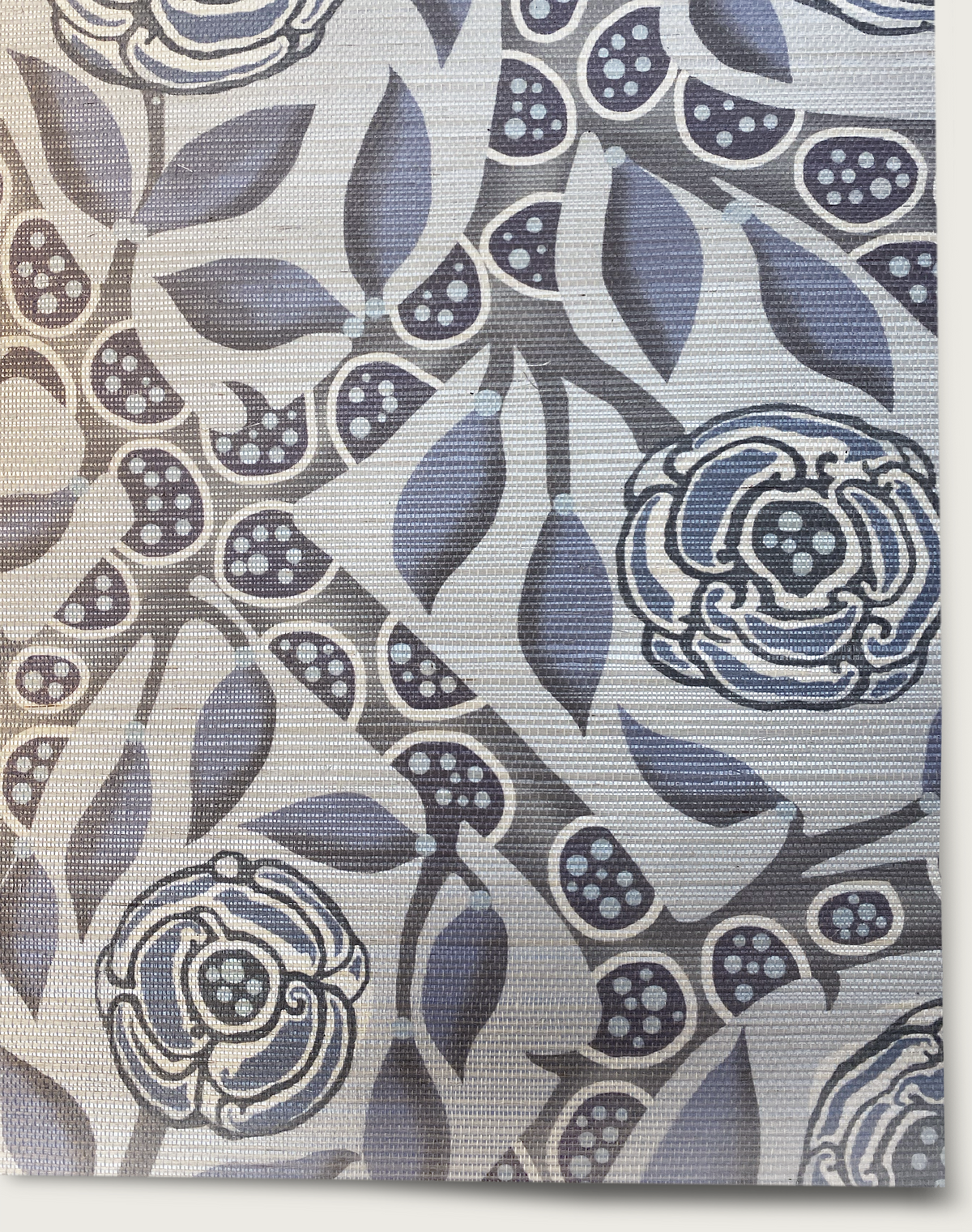 Serpentine Rose - Pewter Blue