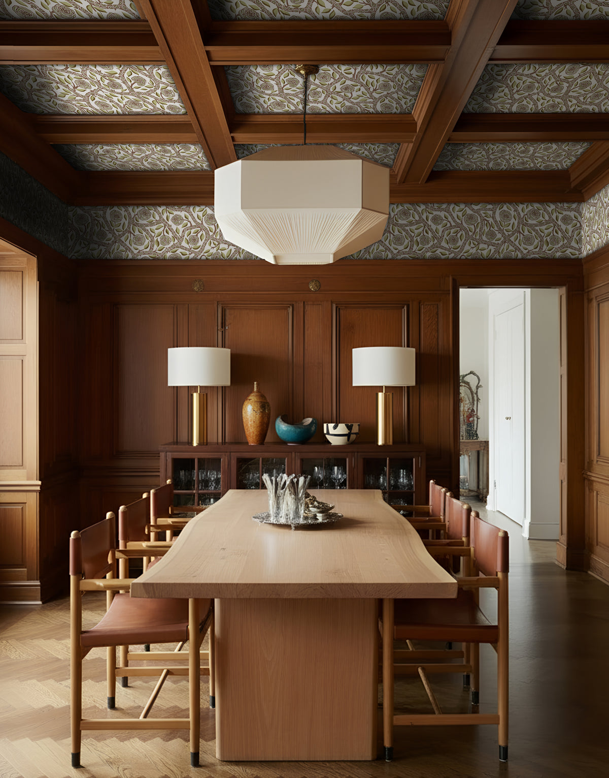 Serpentine Rose - Mink and Mint