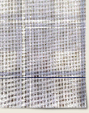 Tartan Metallic - Silver Fox