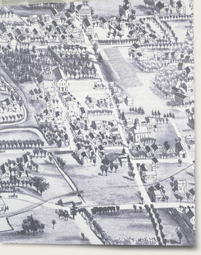 Village Green- Bullseye Blue