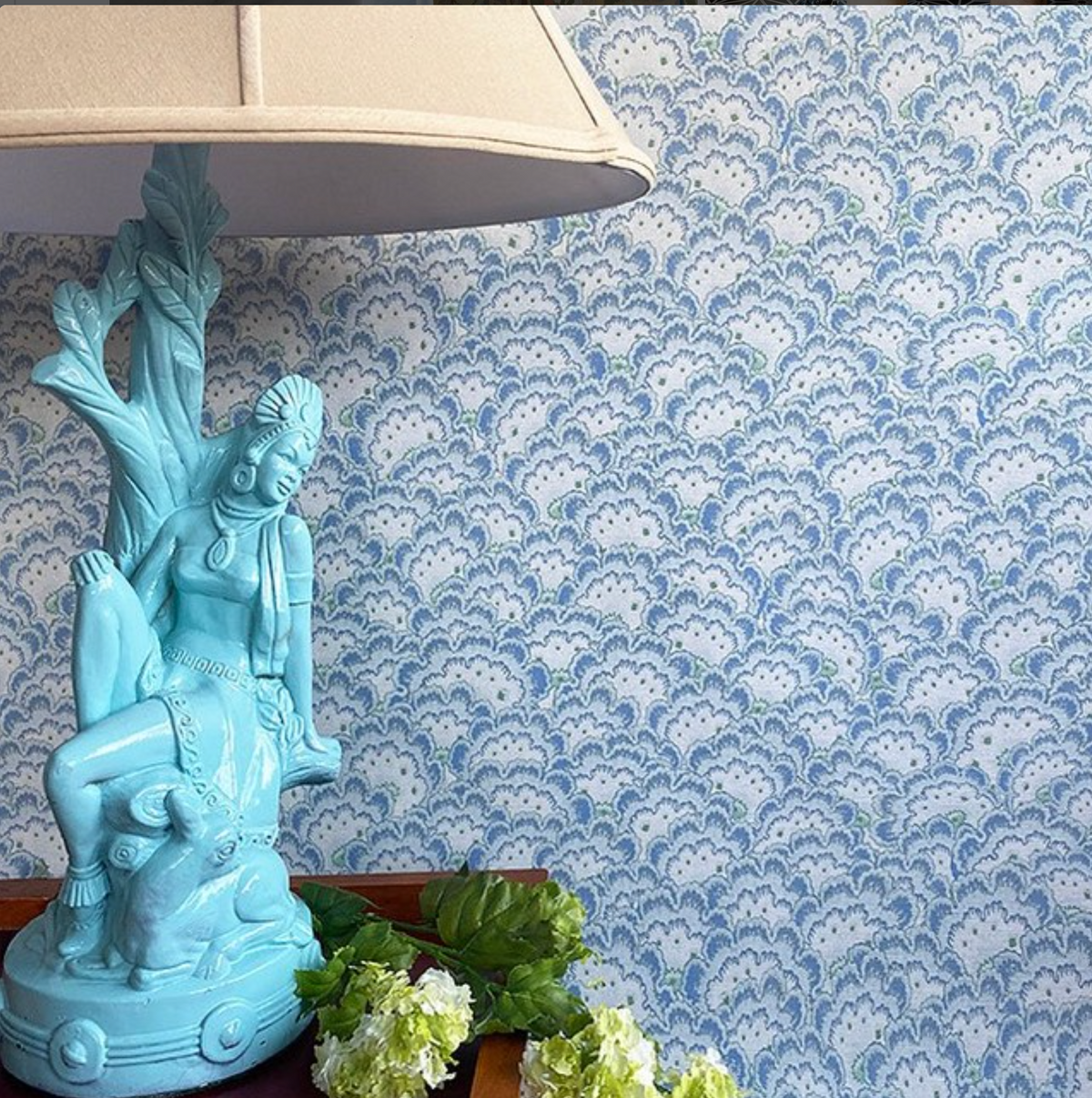 Scallops - CornFlower Blue